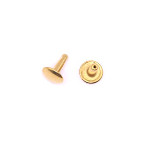 Pinche remache calotado oro - 2610