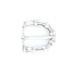 Hebilla Bambu 40mm Plata Vieja 9028