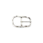 Hebilla doble irregular Plata Vieja 9120