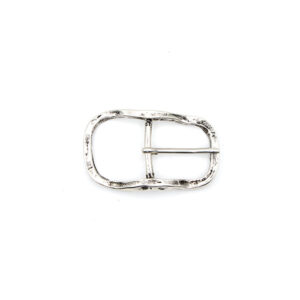 Hebilla doble irregular Plata Vieja 9120