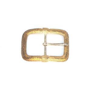 Hebilla doble punteada Oro Vecchio Scoperto 9008