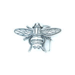 Chapón Abeja 40mm Plata Vieja 8993