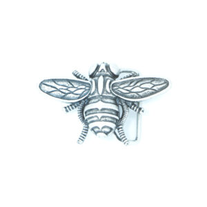 Chapón Abeja 40mm Plata Vieja 8993