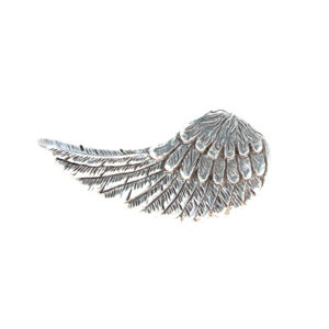 Chapón Alado 40mm Plata 9118