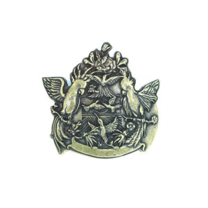 Chapón Aves del Paraíso 40mm Oro Viejo 8127