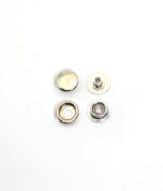 BROCHE AMERICANO FUERTE CALOTE 14mm NIQUEL