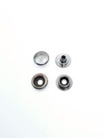 BROCHE AMERICANO FUERTE CALOTE 14mm PAVONADO