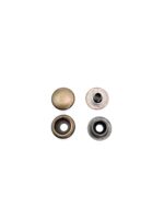 BROCHE AMERICANO FUERTE CALOTE 14mm ORO VIEJO