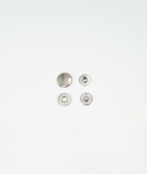 BROCHE OLIMPIA 500 CALOTE 14mm. NIQUEL