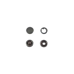 BROCHE SPRING CALOTE 12mm. PAVONADO