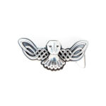 Chapón Buho 40mm. Plata Bisu