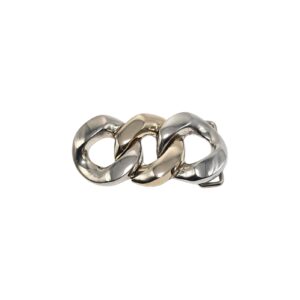 Chapón Cadena Niquel/Oro 40mm.