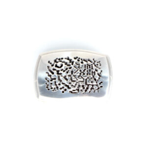 Chapón Picado Plata 40mm.