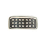 Chapón Plata vieja 40mm.