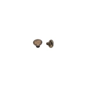 Remache de  tornillo 9x8mm Oro viejo
