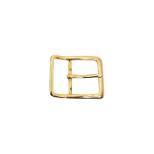 Hebilla doble ondulada 35mm oro