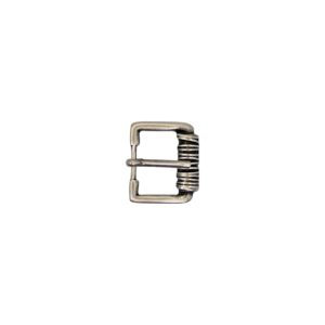 Hebilla 30mm plata vieja 9217