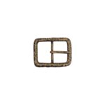 Hebilla  doble 30mm oro viejo 9186