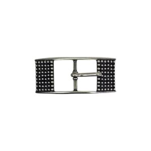 Hebilla 30mm plata vieja 9094