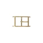 Hebilla 30mm oro 9168