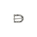 Hebilla 30mm plata vieja 9028