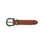Hebilla con pasador y puntera 30mm oro viejo 9162