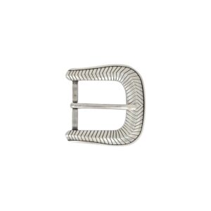 Hebilla 35mm plata inglesa 9076