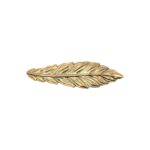 Chapón pluma oro 20mm