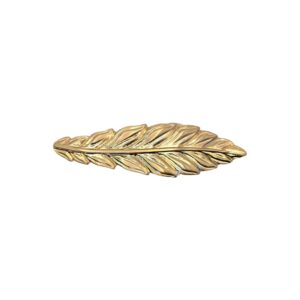 Chapón pluma oro 20mm